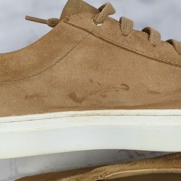 Banana Republic Suede Camel Sneakers - Picture 10 of 12
